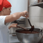 Schokoladentafel gießen